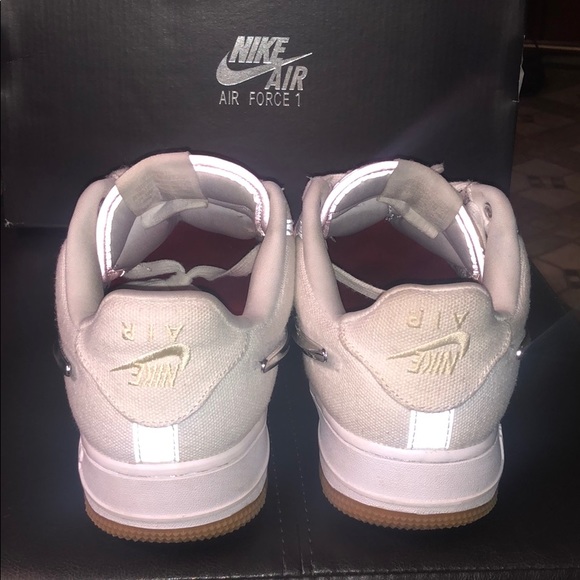 Nike Air Force 1 Low Travis Scott Size 10 - Picture 8 of 8